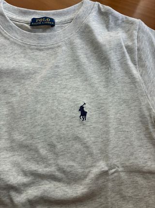 Camiseta Polo Ralph Lauren Gris