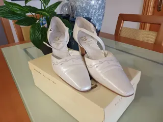 Zapatos de Novia Sara Navarro Talla 37