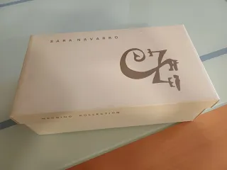 Zapatos de Novia Sara Navarro Talla 37