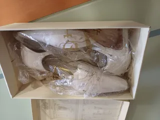 Zapatos de Novia Sara Navarro Talla 37