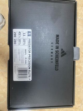 Adidas Predator Precisión Botas Fútbol