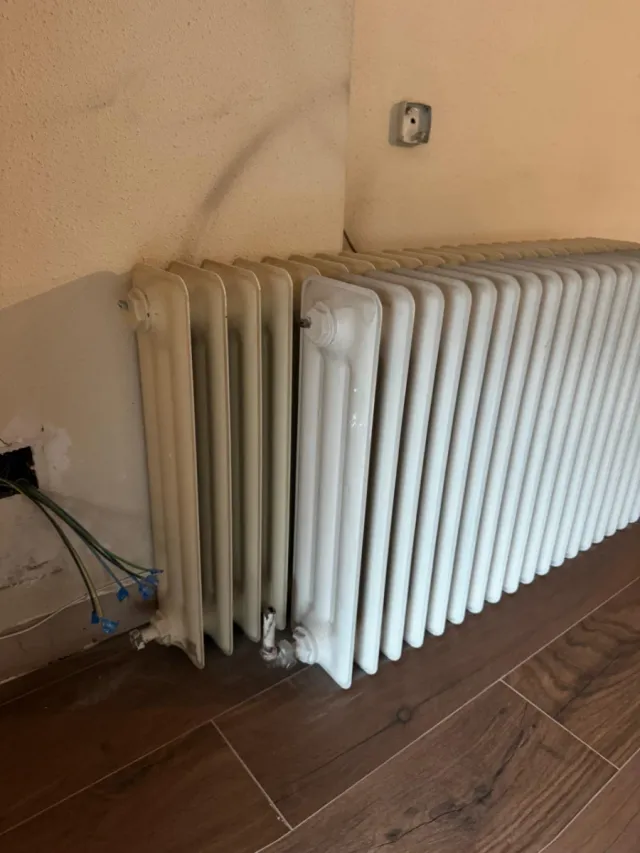 9 Radiadores de hierro por 50e.