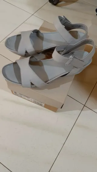 Sandalias Camper Gris Talla 37