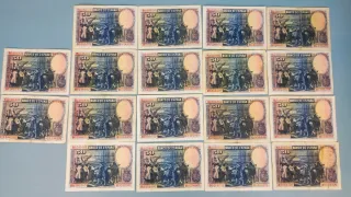 Lote 18 Billetes 50 Pesetas 1928 Banco de España