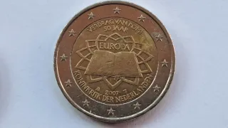 Moneda 2 Euros Conmemorativa Holanda 2007