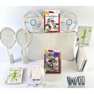 Wii + Juegos y Accesorios