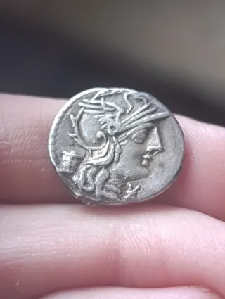 Moneda Romana Plata