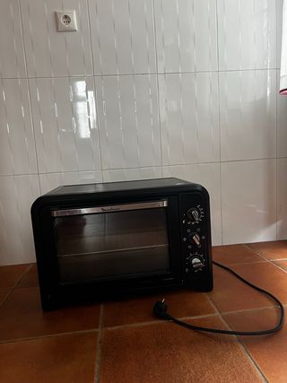 Horno eléctrico Moulinex negro