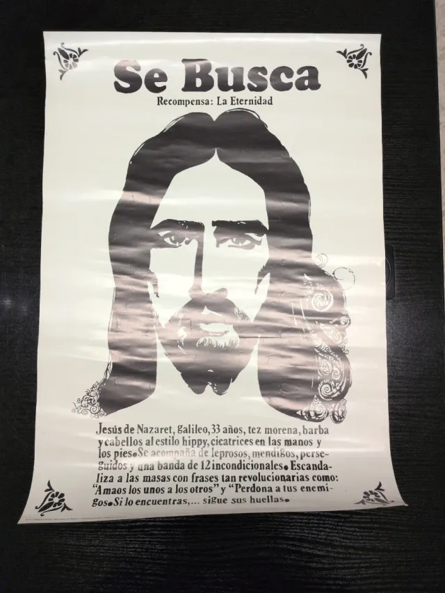 Póster Se Busca Jesús de Nazaret