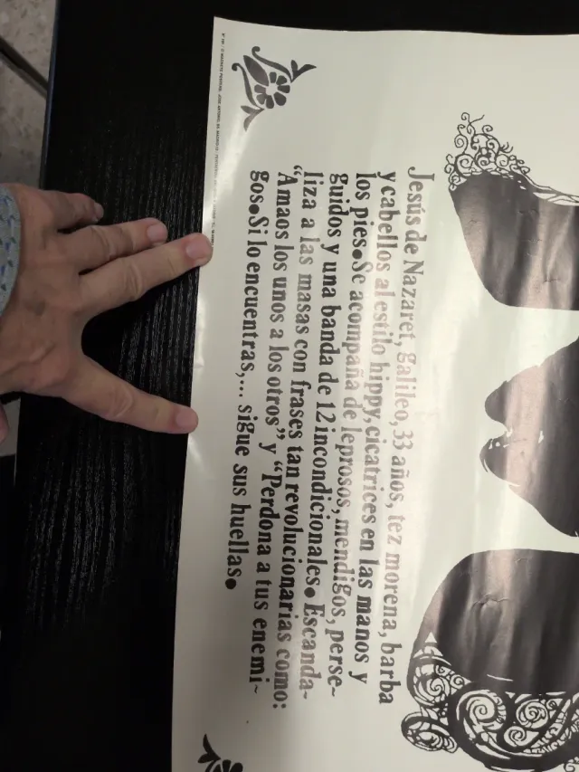 Póster Se Busca Jesús de Nazaret