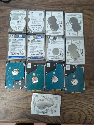 12 Discos Duros 2.5 500GB