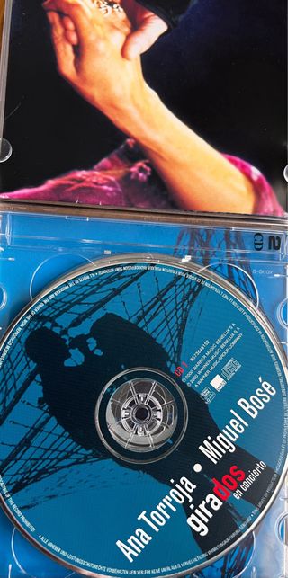 CD Ana Torroja y Miguel Bosé - Girados