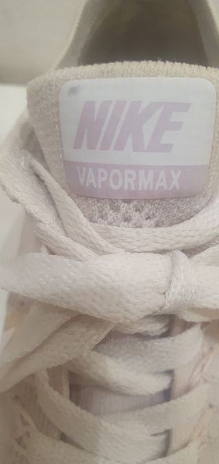 Nike Vapormax Beige/Bianco Donna Tg 38