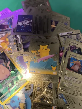 Lote 75 Cartas Pokémon Variadas