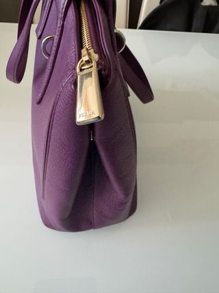 Bolso Furla Morado. Impecable!!!