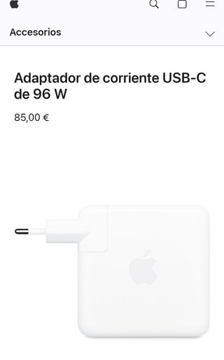 Adaptador Apple USB-C 96W