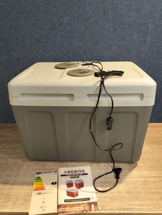 Arebos Nevera Termoeléctrica Portátil 40L 12/230v