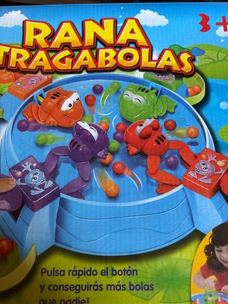 Rana Tragabolas Juego Infantil