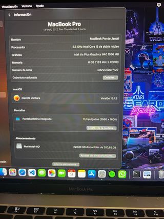 MacBook Pro 13” Retina 2017