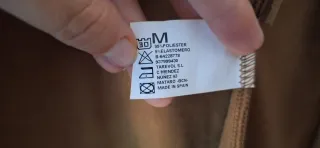 Chaqueta antelina mujer flecos talla única