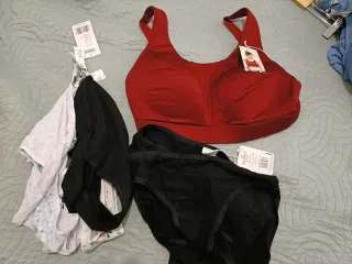 Lote Ropa Interior Aldi: Sujetador y 6 bragutas