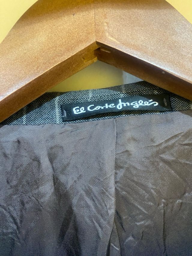 Traje de chaqueta El Corte Inglés gris