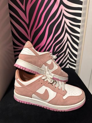 Tenis Nike Rosa y Blanco