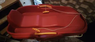 Trineo Nieve Rojo 2 Plazas 2 ud precio x unidad 