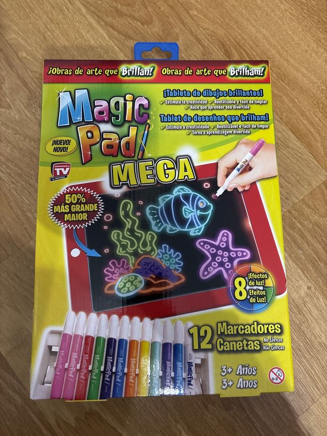 Magic Pad Mega Tableta Dibujo Brillante