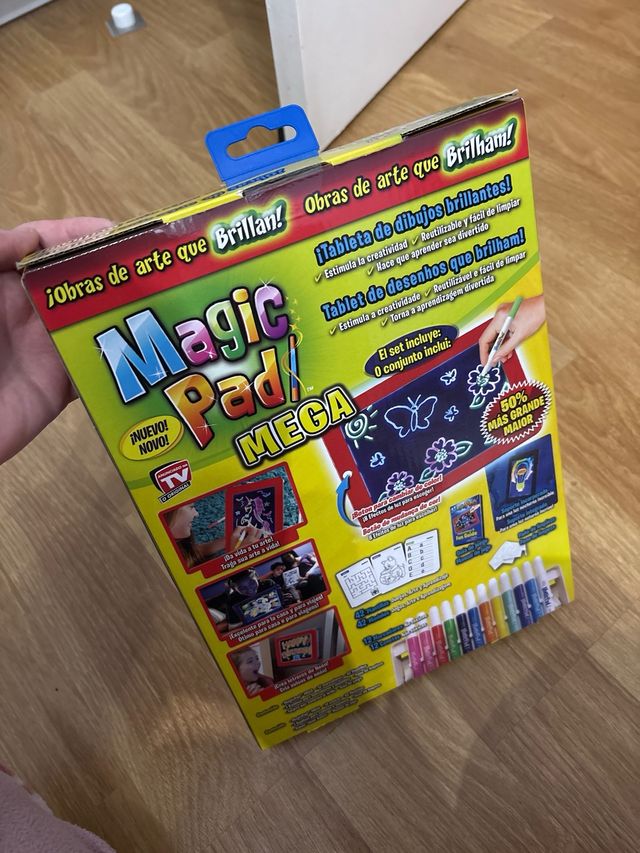 Magic Pad Mega Tableta Dibujo Brillante