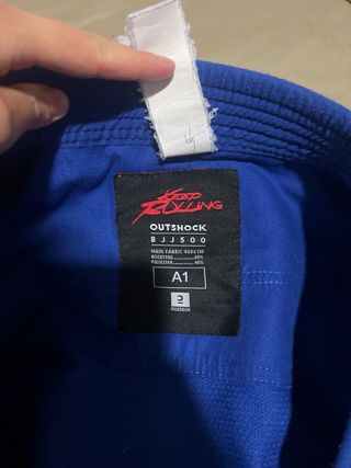 Kimono BJJ Azul. 