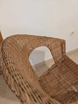 4 Sillas salón de mimbre - IKEA