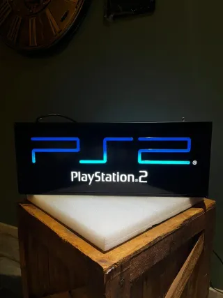 Letrero Luminoso PlayStation 2 PS2