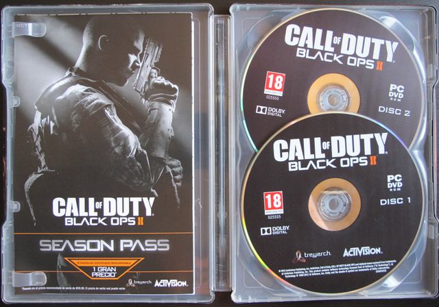 Call of Duty Black Ops II PC Steelbook Edition DVD