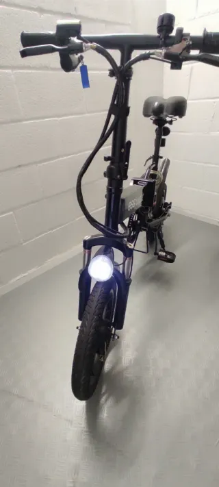 Bicicleta Eléctrica Plegable Negra(No hago envíos)