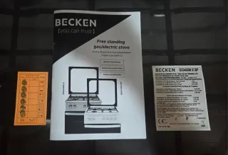 Cocina Gas/Eléctrica Becken Como Nueva