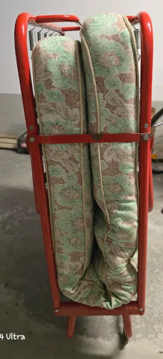 Letto pieghevole con ruote