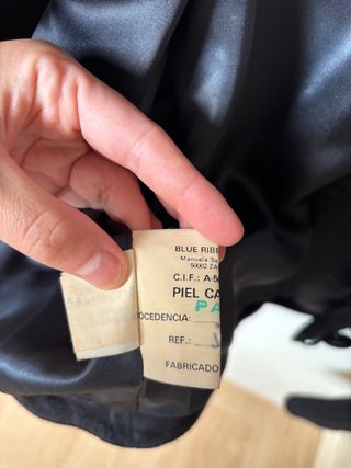 Torera ante negro mujer talla SP