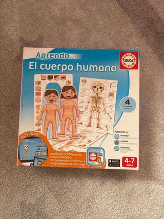 Puzzle Educa El Cuerpo Humano 4-7 años
