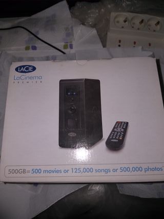 LaCie LaCinema Premiere 500 GB Multimedia Hard Dis