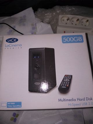 LaCie LaCinema Premiere 500 GB Multimedia Hard Dis
