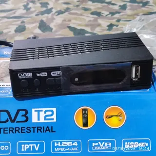 Decodificador DVB-T2 H.264 Full HD