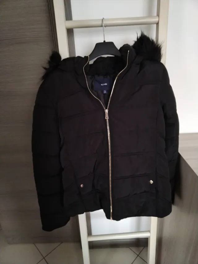 Piumino invernale Kiabi donna nero taglia S