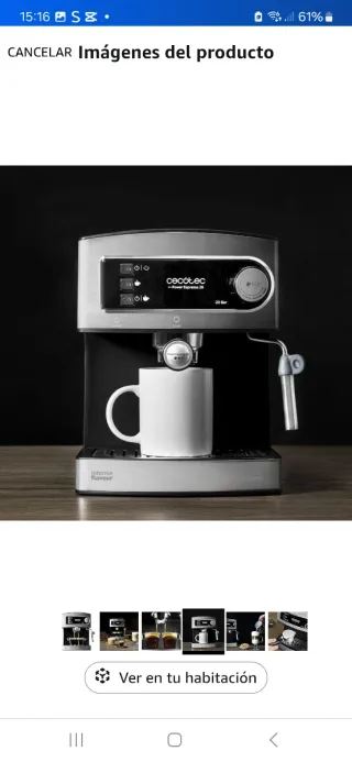 Cafetera Cecotec Power Espresso 20