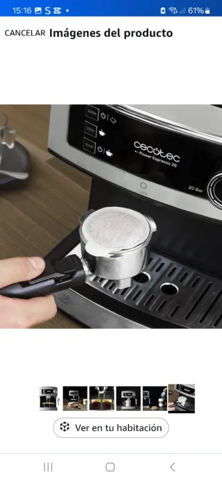 Cafetera Cecotec Power Espresso 20