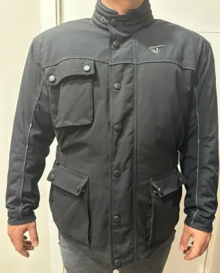Chaqueta Moto Drenaline Hombre Negra XXL