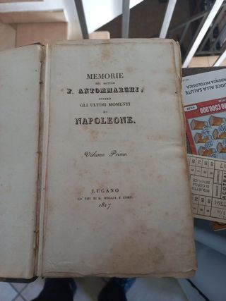 Libro antico 1827
