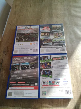 Lote 4 Juegos PS2: PES 2010, FIFA 07, F1 06, FIFA 