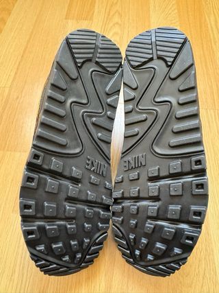 Zapatillas Nike Air Max 90 Negras Naranja