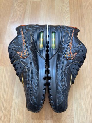 Zapatillas Nike Air Max 90 Negras Naranja